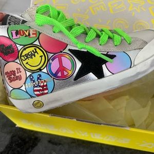 Brand new kids Golden Goose Francy Penstar classic size 34